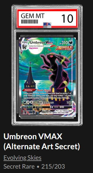 PSA 10 Umbreon VMAX