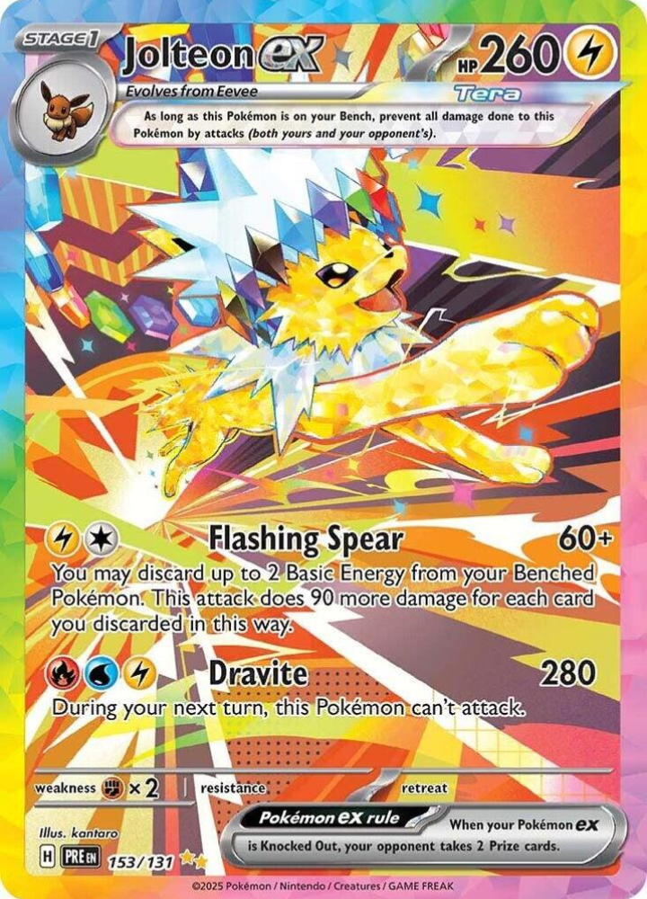 Prismatic Evolutions Booster Pack X10