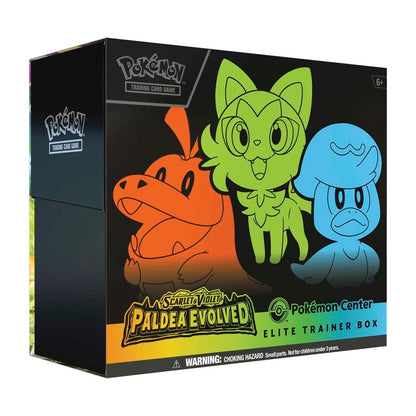 Sealed Case Paldea Evolved Pokemon Center ETBs