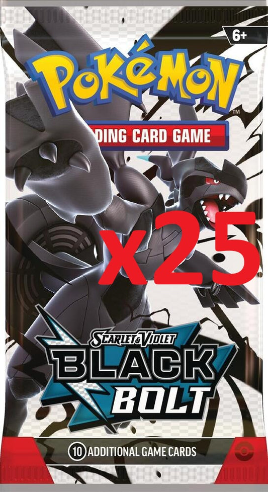 Black Bolt Booster Pack x25