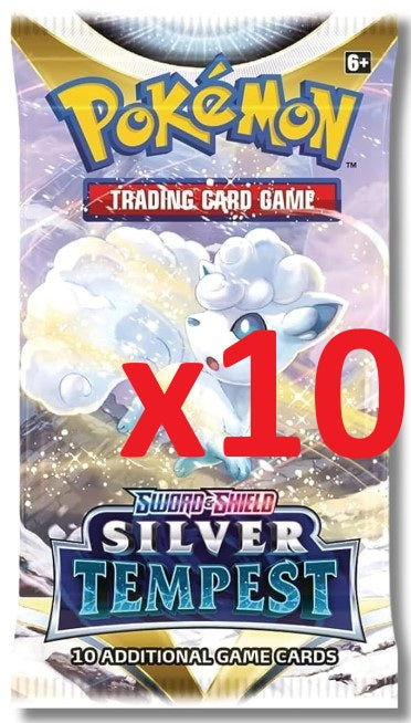 Silver Tempest Booster Pack x10