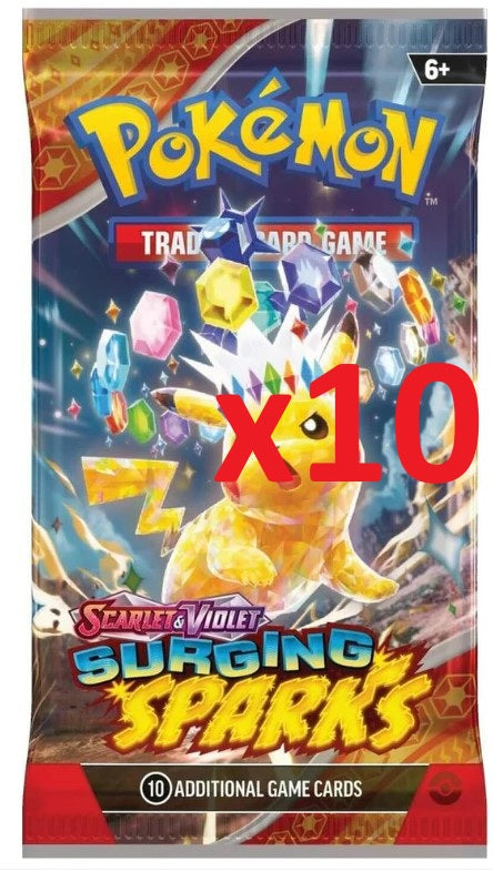 Surging Sparks Booster Pack x10