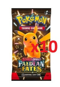 Paldean Fates Booster Packs x10