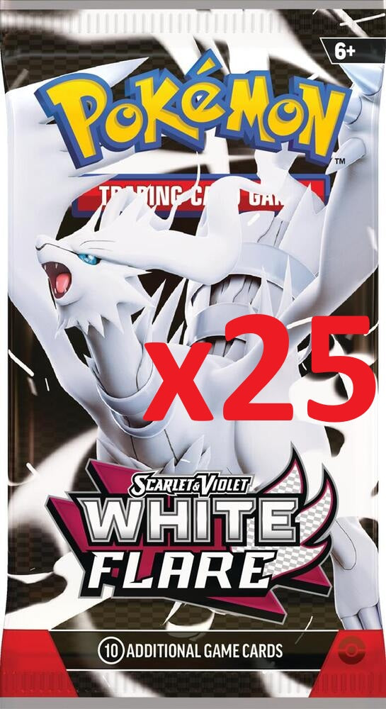White Flare Booster Pack x25