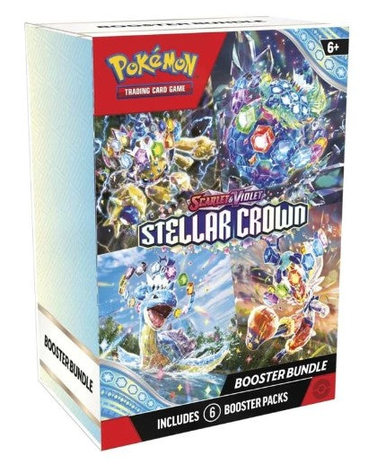 Pokemon Stellar Crown Booster Bundle - 6 Packs