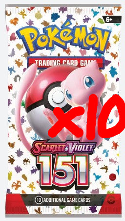 Pokémon 151 - 10 Booster Packs