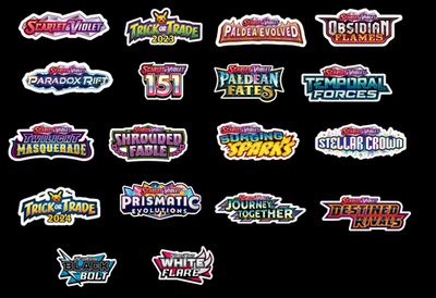 Scarlet & Violet Pokémon Stickers