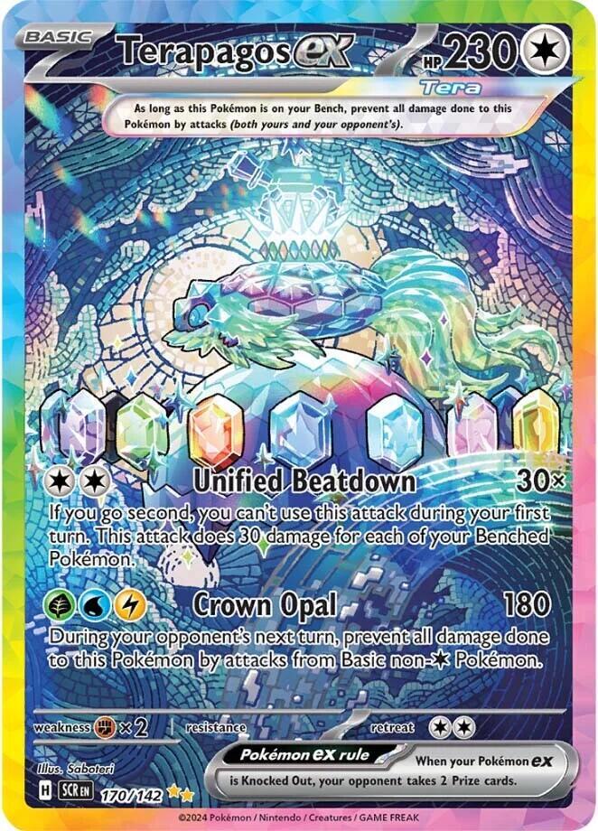 Pokemon Stellar Crown Booster Bundle - 6 Packs
