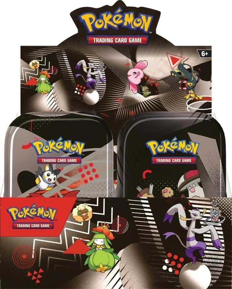 Unova 8 Tin Display (Black Bolt/White Flare)