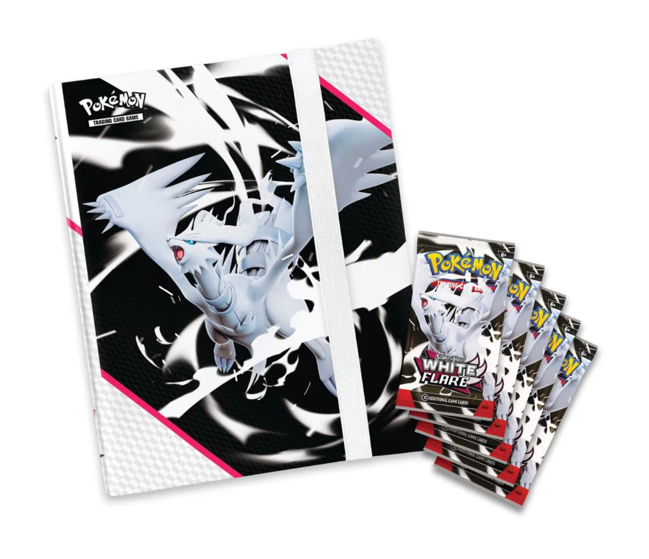 White Flare Binder Collection