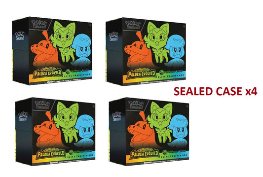 Sealed Case Paldea Evolved Pokemon Center ETBs